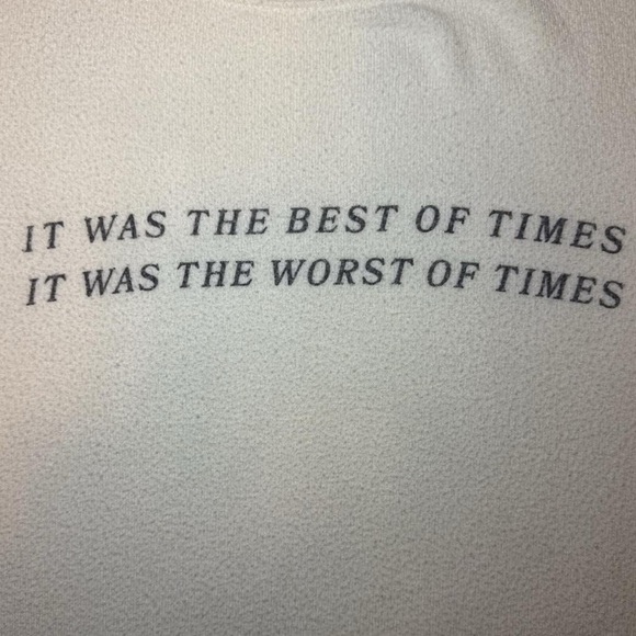 NWT Wildfox Best of Times Baggy Long Sleeve Jumper - Picture 4 of 6